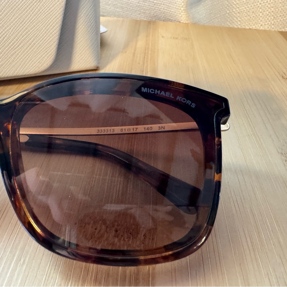 Michael Kors Brown Tortoise Sunglasses - Picture 4 of 6